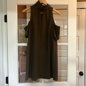 Top Shop Olive Green Dress Size 6